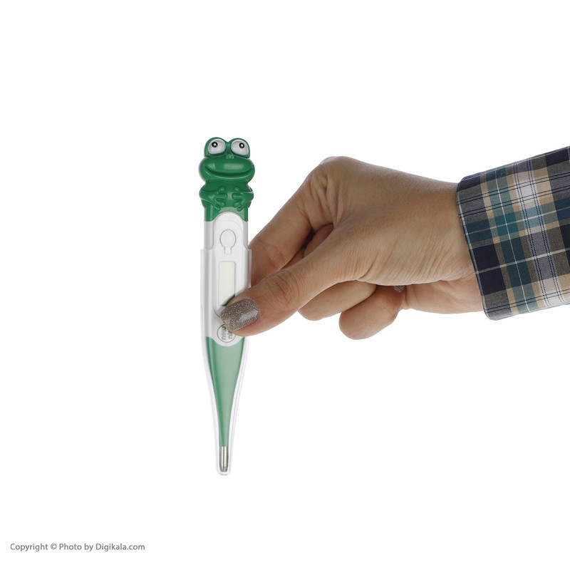 تب سنج و دماسنج کودک نیو نی نی طرح قورباغه مدل MT101P