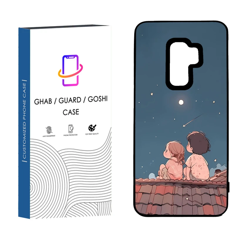 کاور قاب گارد گوشی طرح دخترانه کد 10 - tpu مناسب برای گوشی سامسونگ Galaxy S9