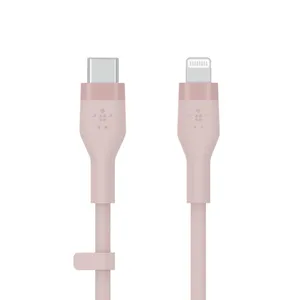 کابل تبدیل USB-C به لایتنینگ بلکین مدل CAA009bt1MPK طول 1 متر