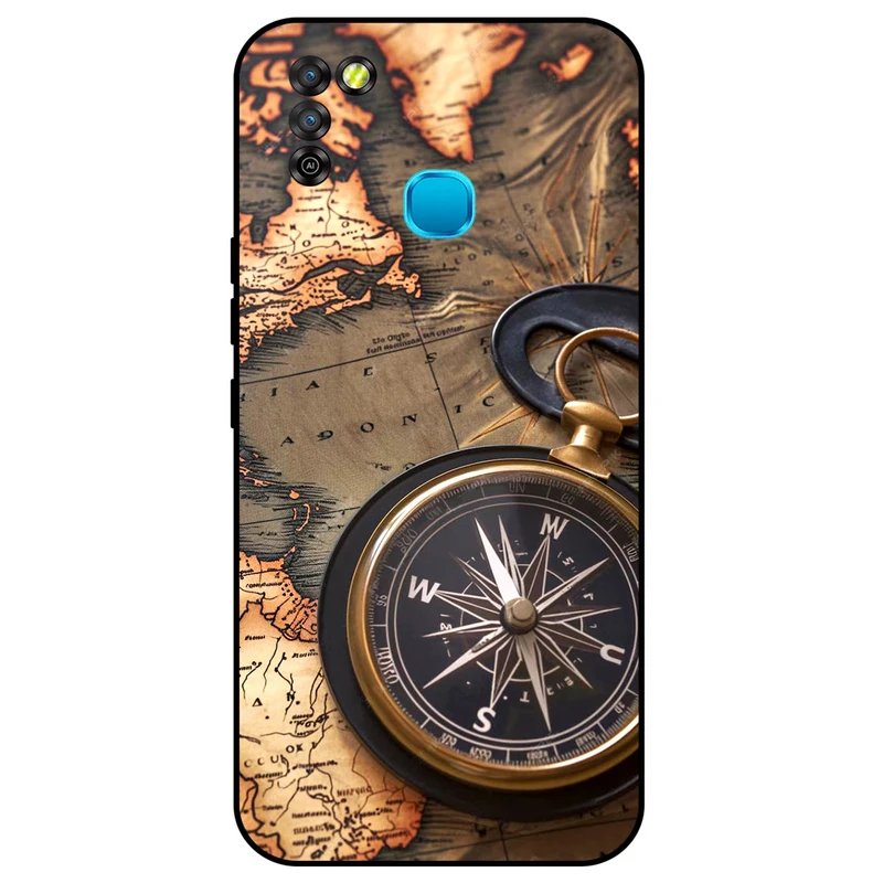 کاور مگافون طرح نقشه مدل 7397 مناسب برای گوشی موبایل اینفینیکس Smart 5