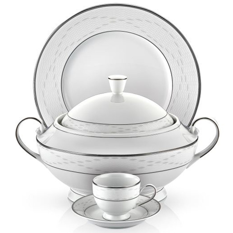 سرویس غذاخوری 84 پارچه شفر طرح Mega کد 5024