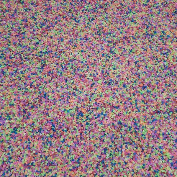 مجموعه 3 بسته ای سنگ رنگی شب تاب مدل black light sand