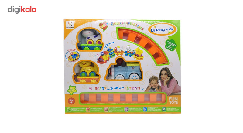 قطار اسباب بازی کیدتونز مدل Animals کد KTM-013