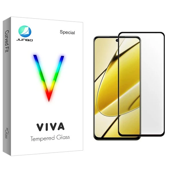محافظ صفحه نمایش شیشه ای جانبو مدل Viva مناسب برای گوشی موبایل ریلمی 11 5G