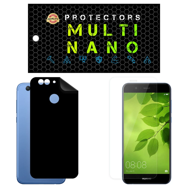 محافظ صفحه نمایش مولتی نانو مدل X-SFM مناسب برای گوشی موبایل هوآوی Nova 2 Plus به همراه برچسب پوششی
