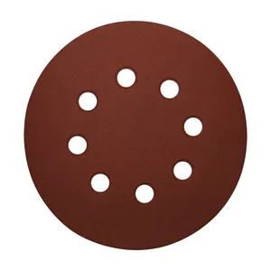 ورق سنباده پشت کرکی 12.5 سانتی متری مدل C125P400 بسته 10 عددی