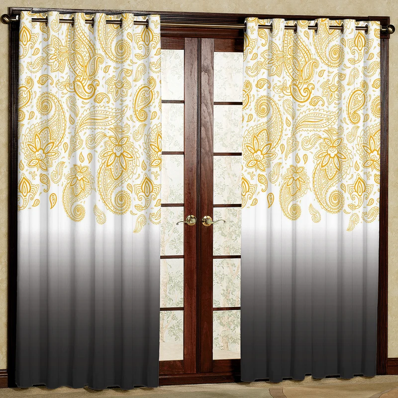 پرده مدل مخمل پانچی کد 1276T2 سایز 200x140 سانتی متر