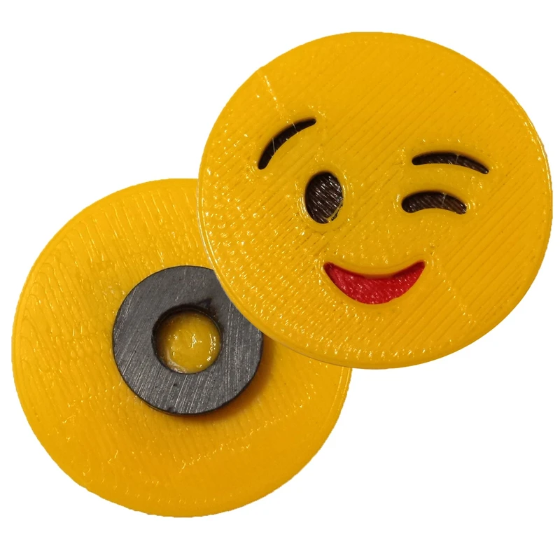 مگنت یخچال ایموجی مدل Wink Smile