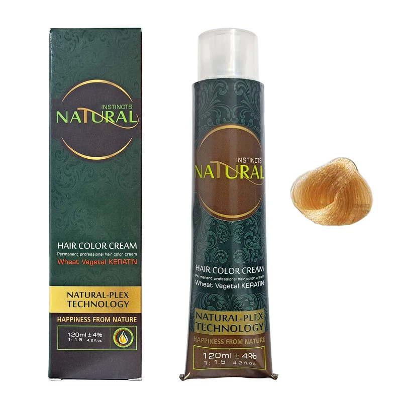 رنگ مو نچرال اینیستینکس شماره 10.3 حجم 120 میلی لیتر رنگ بلوند طلایی پلاتینه