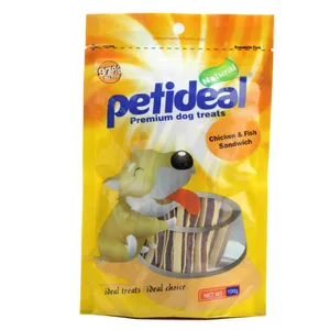 غذای تشویقی سگ پتی دیل مدل Chicken and Fish Sandwich وزن 100 گرم 