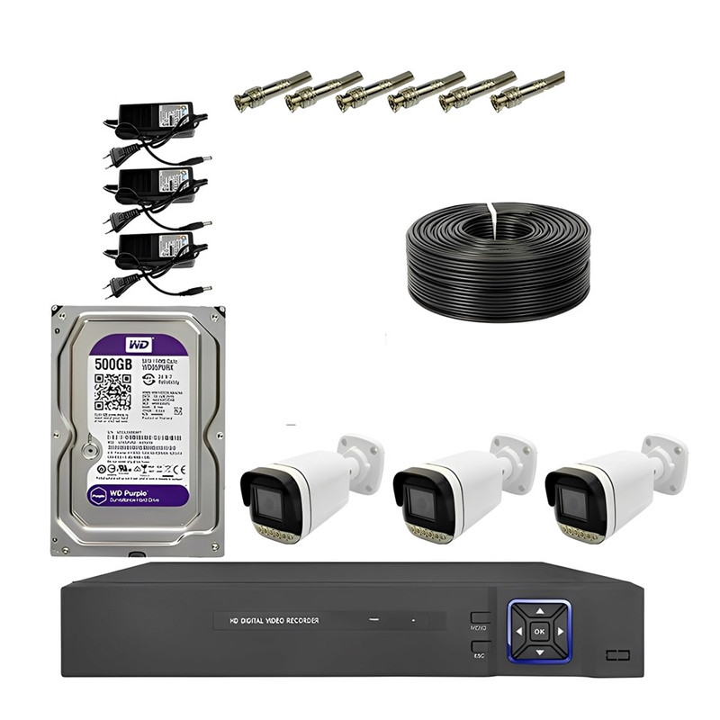 سیستم امنیتی مدل NOVA7-2MP-3