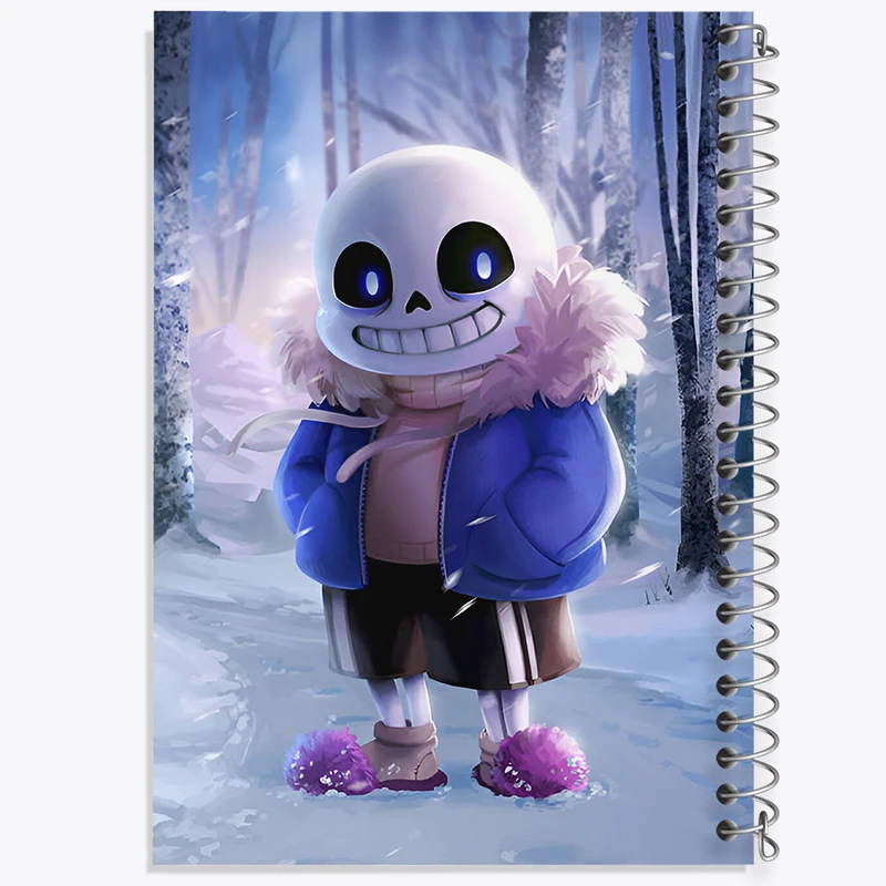 دفتر لیست خرید 50 برگ خندالو طرح آندرتیل (Undertale) کد N5990