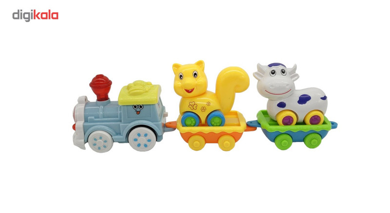 قطار اسباب بازی کیدتونز مدل Animals کد KTM-013
