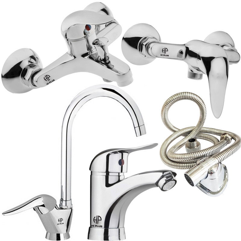 ست شیرآلات های پلاس مدل آرسیس U500 مجموعه 6 عددی