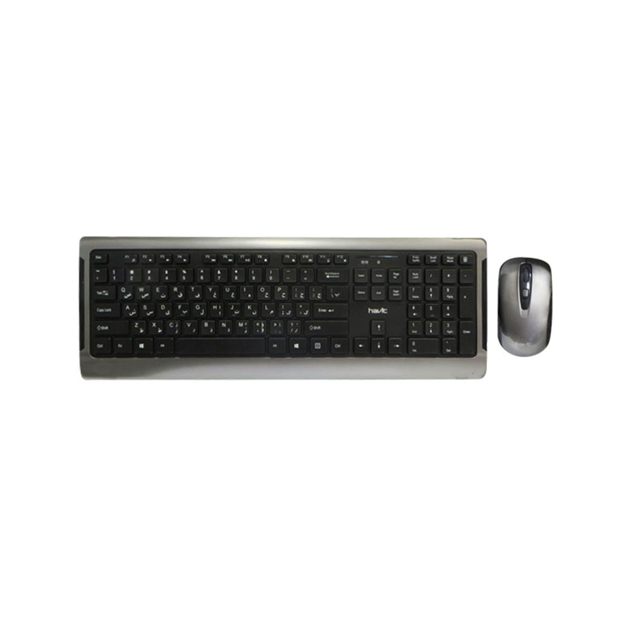 کیبورد و ماوس بی سیم هویت مدل HV-KB598GCM