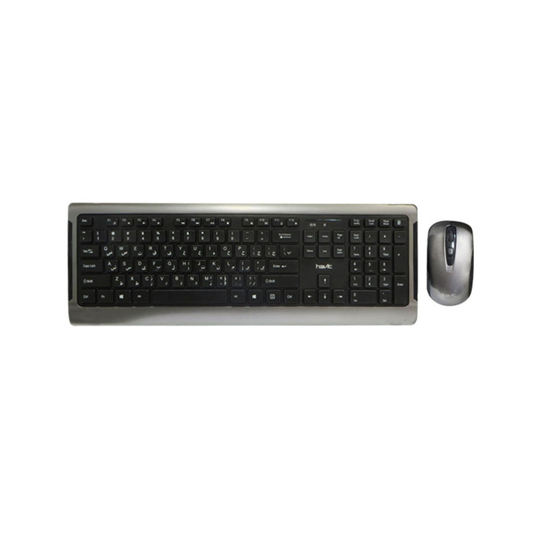 کیبورد و ماوس بی سیم هویت مدل HV-KB598GCM