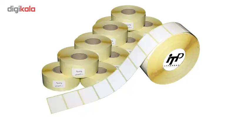 برچسب حرارتی پرینتر لیبل زن آی تی پی مدل ITP2535/1/T دوازده رول 2000 عددی