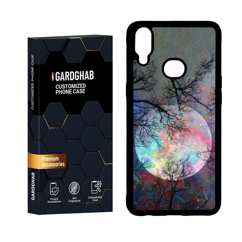 کاور گارد قاب مدل دورژله ای منظره و طبیعت مناسب برای گوشی موبایل سامسونگ Galaxy A10s