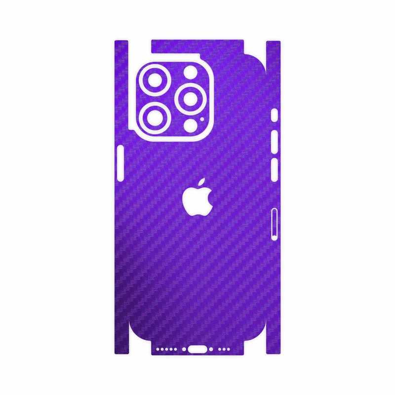 برچسب پوششی ماهوت مدل Purple-Fiber-FullSkin مناسب برای گوشی موبایل اپل iPhone 15 Pro