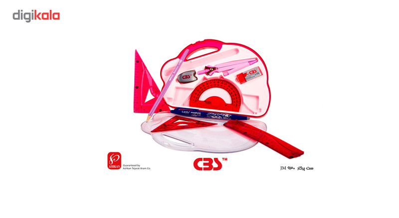 ست پرگار و خط کش سی بی اس مدل JM930 ست پرگار و خط کش سی بی اس مدل JM930