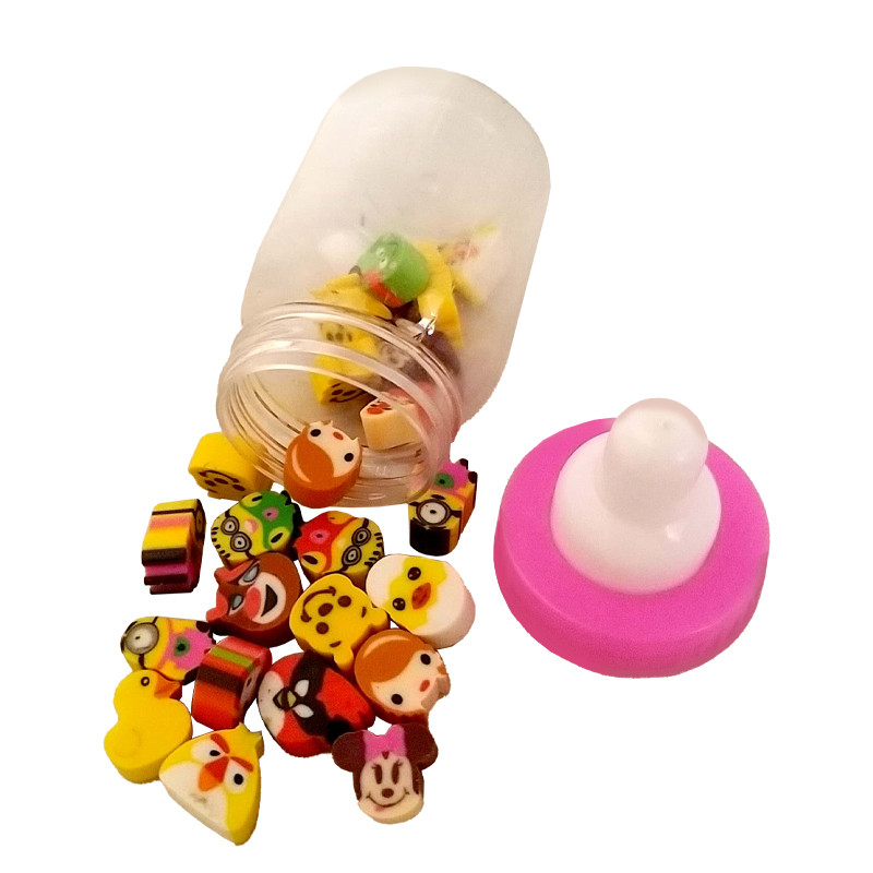 پاک کن مدل شیشه شیر کد EM-10 مجموعه 25 عددی