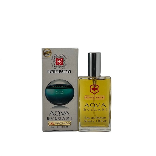 عطر جیبی مردانه سوئیس آرمی مدل آکوا بولگاری حجم 55 میلی لیتر