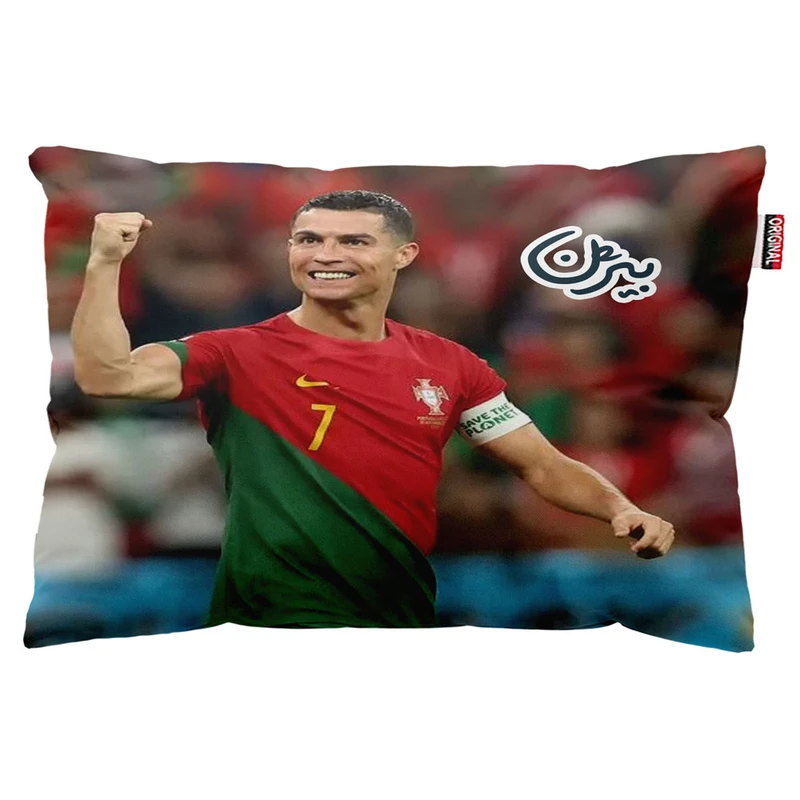 بالش پاد آفرین مدل رونالدو طرح اسم بیژن کد 02