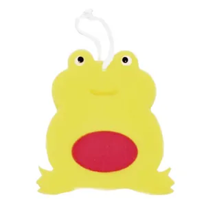 اسفنج حمام کودک مدل قورباغه بانمک