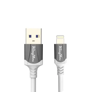 کابل تبدیل USB به لایتنینگ کینگ یو مدل KL-07 طول 1 متر