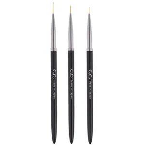 قلم طراحی ناخن کوکو مدل Co-03 مجموعه 3 عددی 