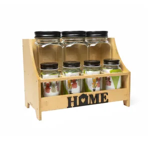 ست جا ادویه 7 پارچه کد 10021 به همراه استند