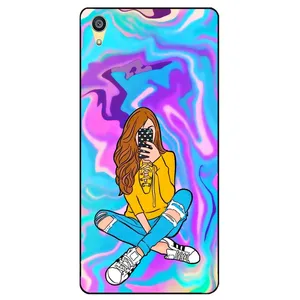 Megafone Girly 7592 Cover For Sony Xperia M4