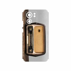 MAHOOT Radio Nostalgia Cover Sticker for Motorola Edge 40