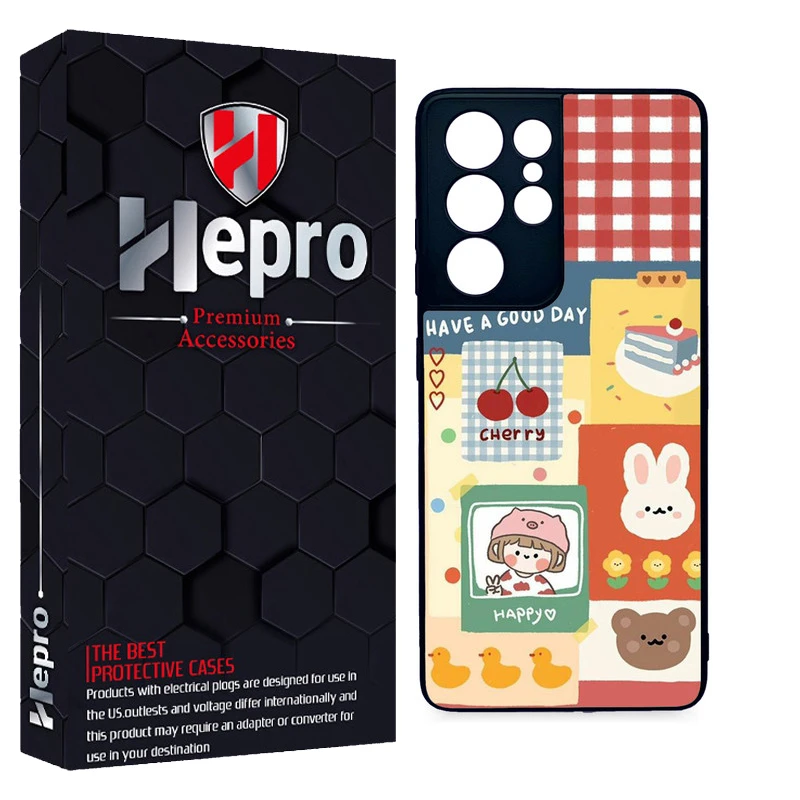 کاور هپرو طرح فانتزی مدل TPU مناسب برای گوشی موبایل سامسونگ Galaxy S21 ULTRA