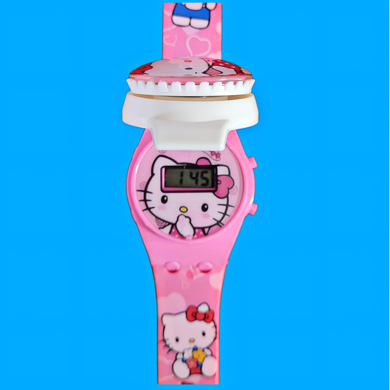 ساعت مچی دیجیتال مدل صفحه چرخان کد 01