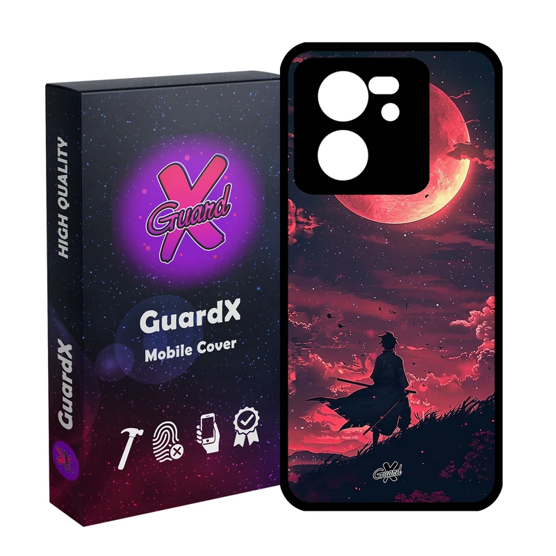 کاور گارد ایکس طرح انیمه مدل Glass10696 مناسب برای گوشی موبایل شیائومی 13T/13T Pro/Redmi K60 Ultra