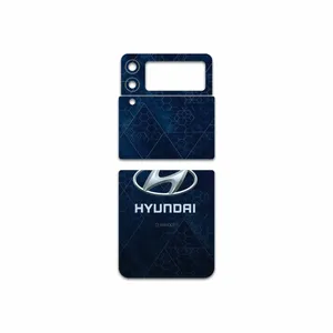 MAHOOT Hyundai-Logo Cover Sticker for Samsung Galaxy Z Flip3 5G