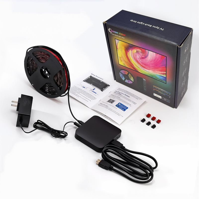 ریسه هوشمند تلویزیون مدل TV sync box مجموعه ۴ عددی