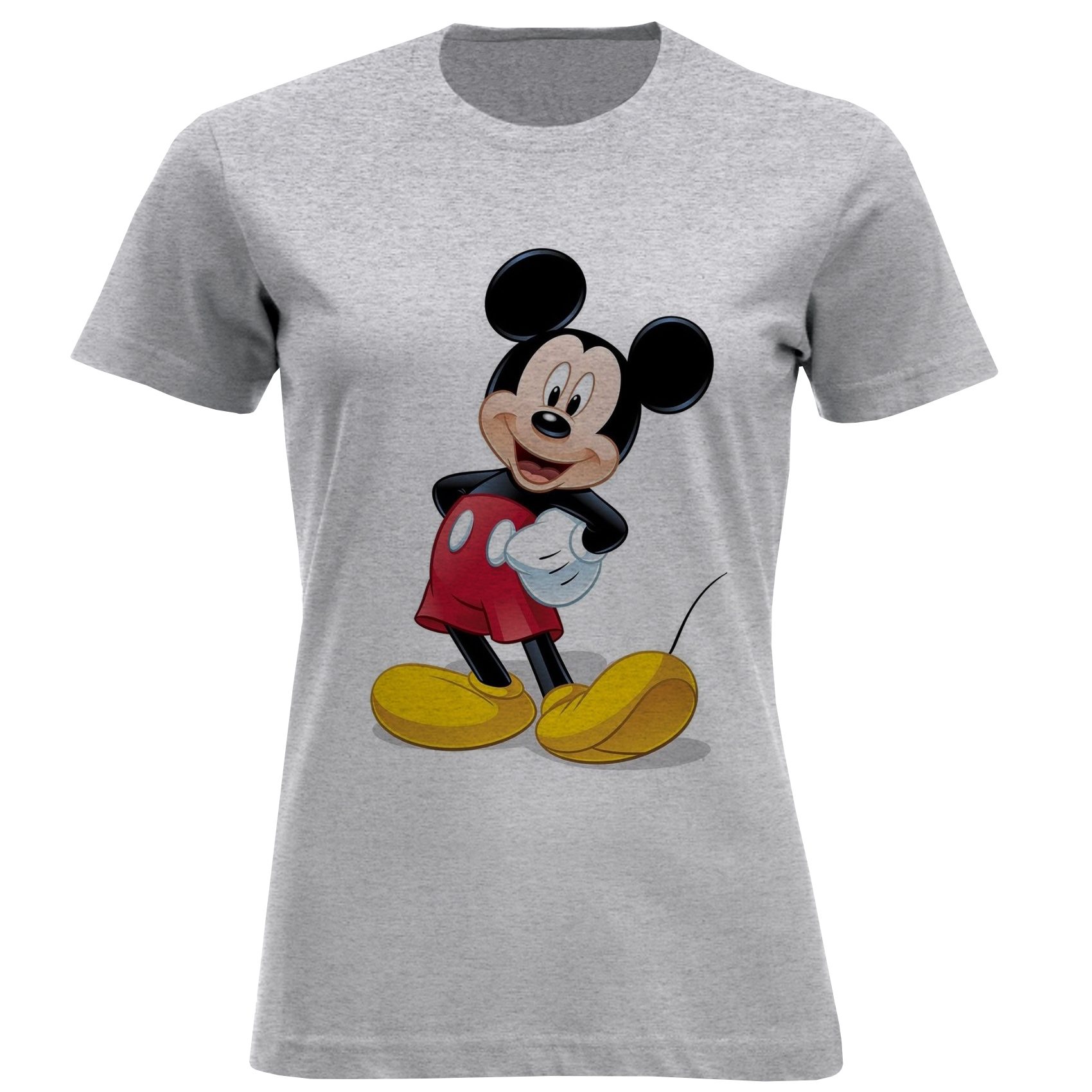 تی شرت آستین کوتاه زنانه مدل میکی موس F1468