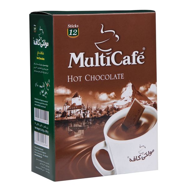 هات چاکلت مولتی کافه بسته 12 عددی هات چاکلت مولتی کافه بسته 12 عددی