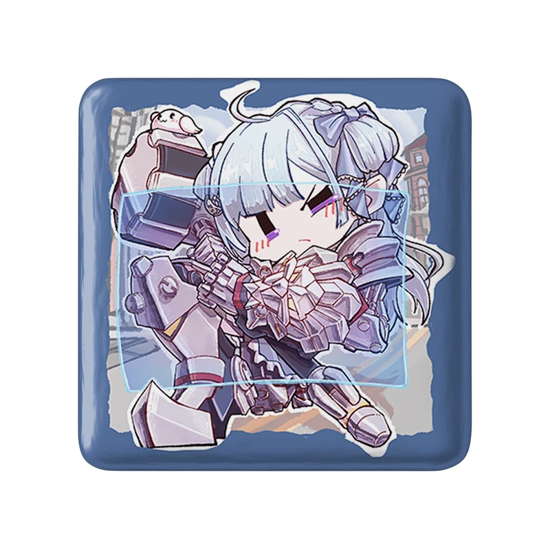 پیکسل خندالو طرح بازی اورواچ (Overwatch) مدل مربعی کد 31632