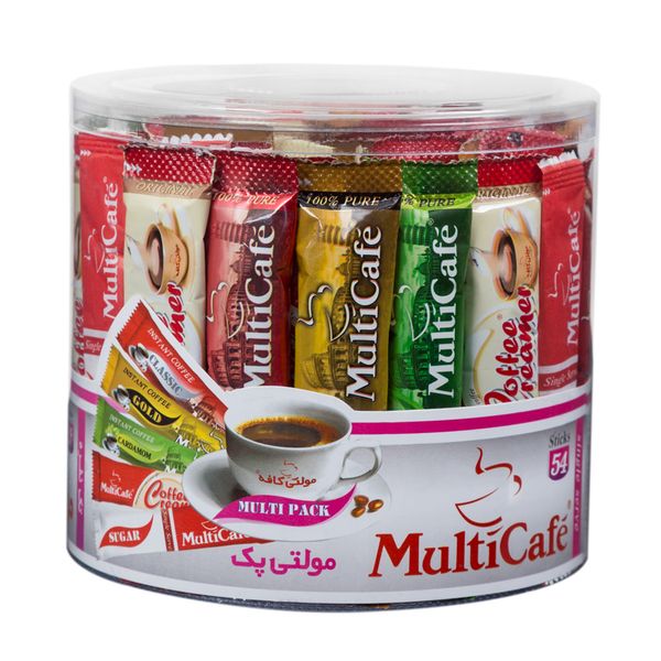 مولتی پک مولتی کافه مقدار 158 گرم بسته 54 عددی مولتی پک مولتی کافه مقدار 158 گرم بسته 54 عددی