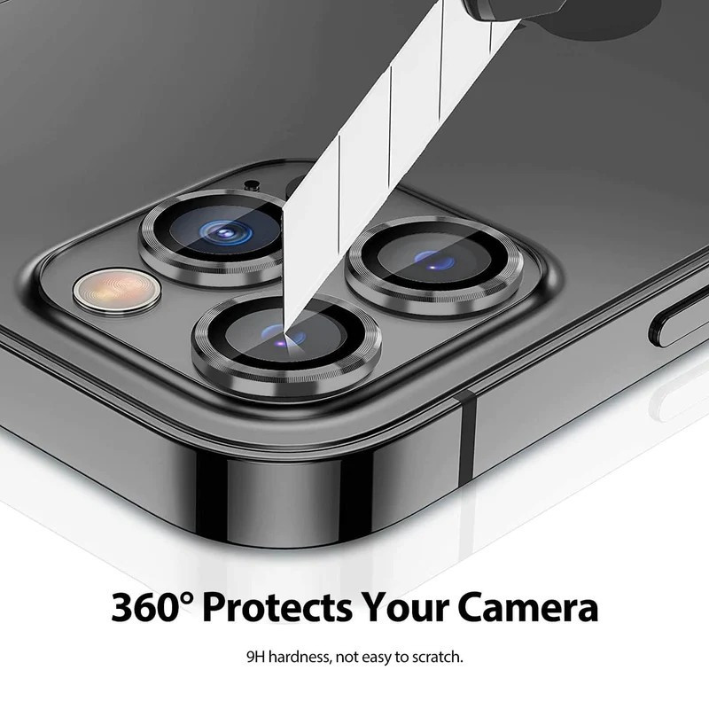 محافظ لنز دوربین رینگی بوک مدل Transparent Ring مناسب برای گوشی موبایل اپل iPhone 13 Pro