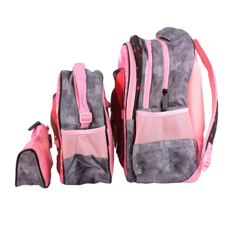 کوله پشتی گلاسی برد مدل 2362 به همراه کیف غذا و جامدادی