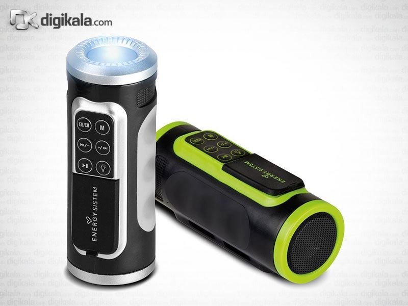 اسپیکر انرژی سیستم مدل Energy Bike رنگ مشکی - سبز 2