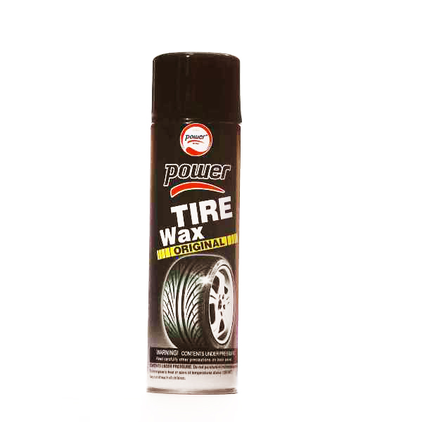 واکس براق کننده لاستیک خودرو پاور مدل Tire Wax حجم 500 میلی لیتر