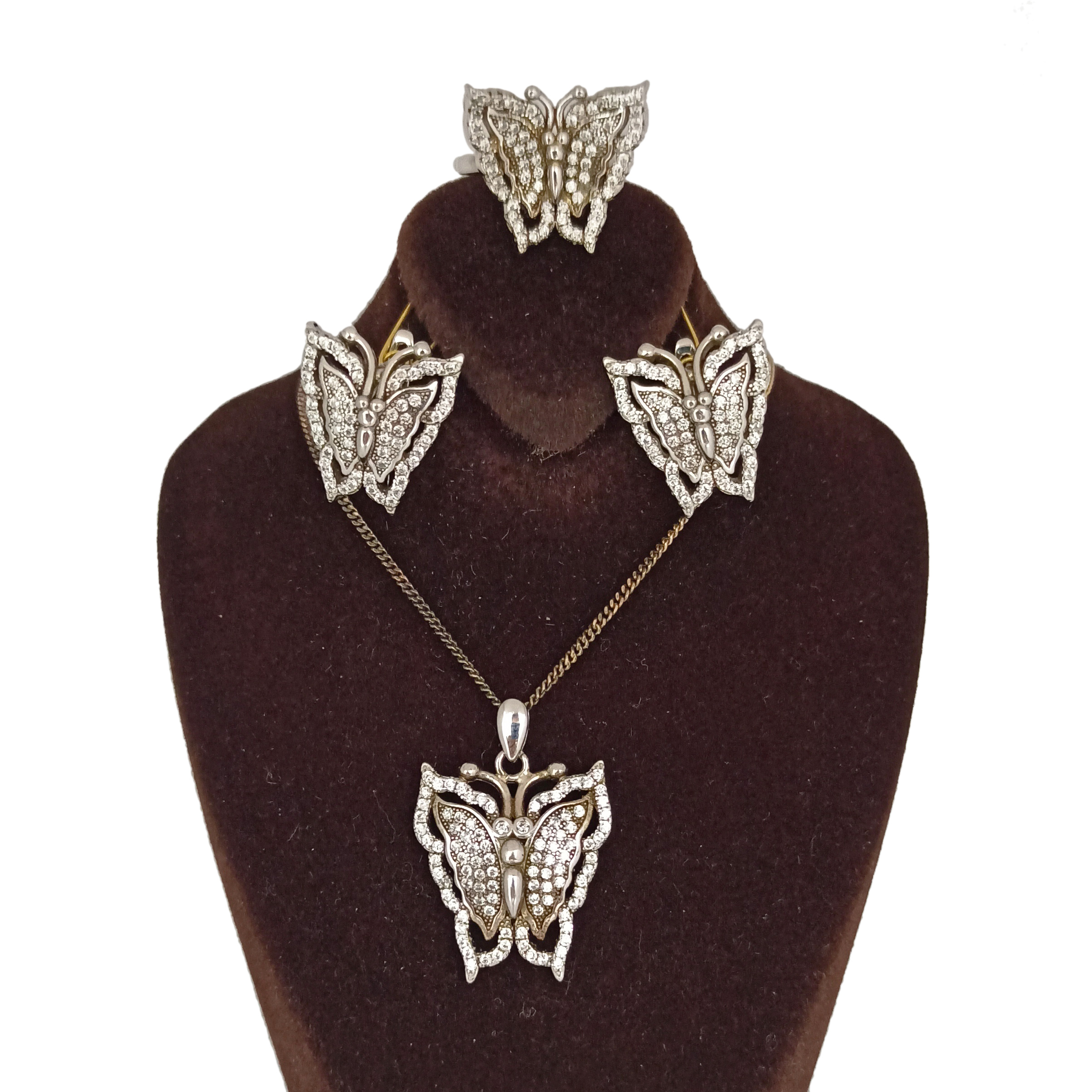 نیم ست نقره زنانه سلین کالا مدل ce-nc35