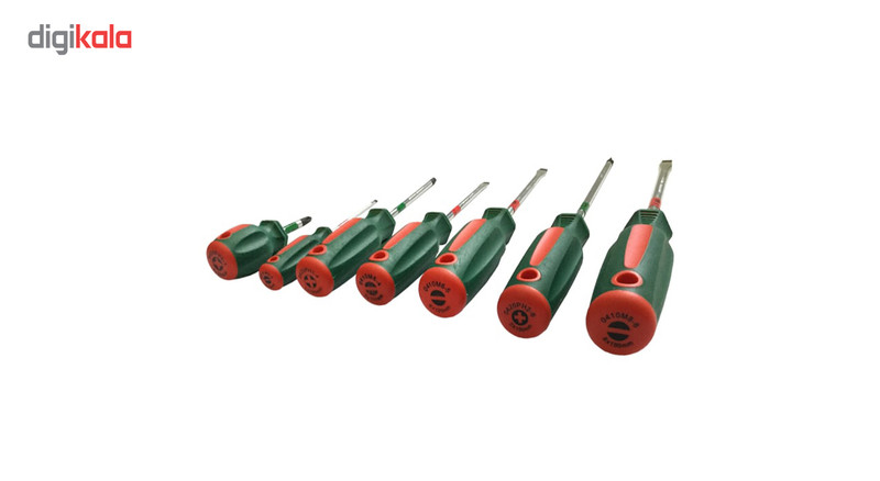 مجموعه 7 عددی پیچ گوشتی هنس مدل 06400-7BG