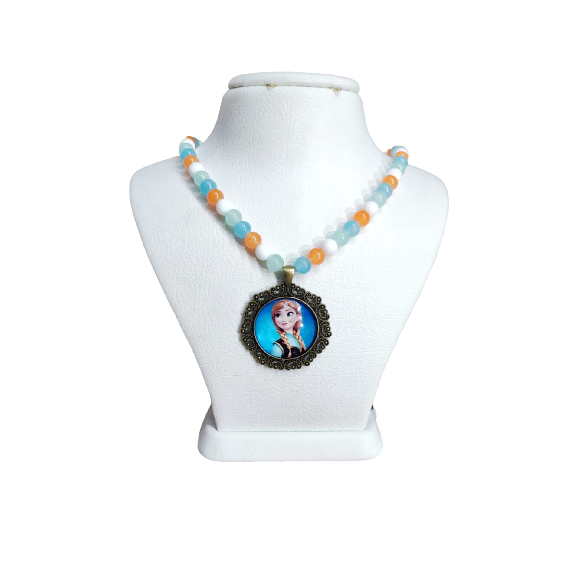 گردنبند دخترانه مدل رزین آنا گردنبند دخترانه مدل رزین آنا