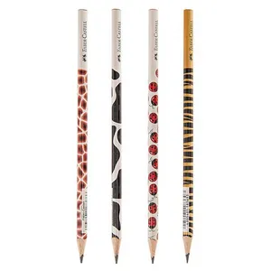 مداد مشکی Faber-Castel طرح حیوانات - بسته 4 عددی